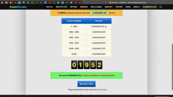 КАК ПОЛУЧИТЬ БИТКОИН БЕСПЛАТНО