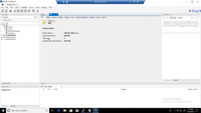 MySQL Workbench Tutorial - View all columns in a database in MySQL Workbench (Schema Inspector) смотреть онлайн