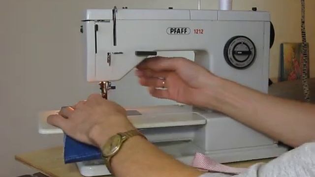 Pfaff 1212 Nähmaschine Sewing machine Швейная машина test смотреть онлайн