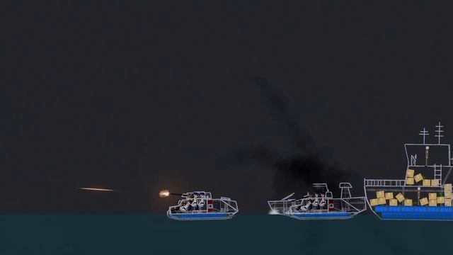 Helicopters attack warships - People Playground (11) смотреть онлайн