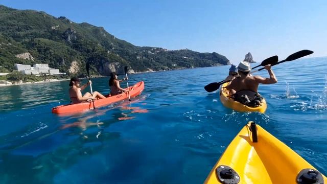 Greece island of Corfu / Agios Gordios смотреть онлайн