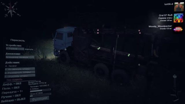 Стрим. Карта «Заброшенный город» SpinTires смотреть онлайн