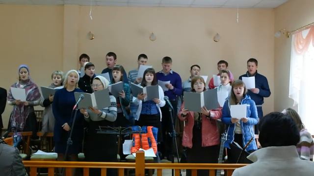 Пение хора: Свет нашей жизни... смотреть онлайн