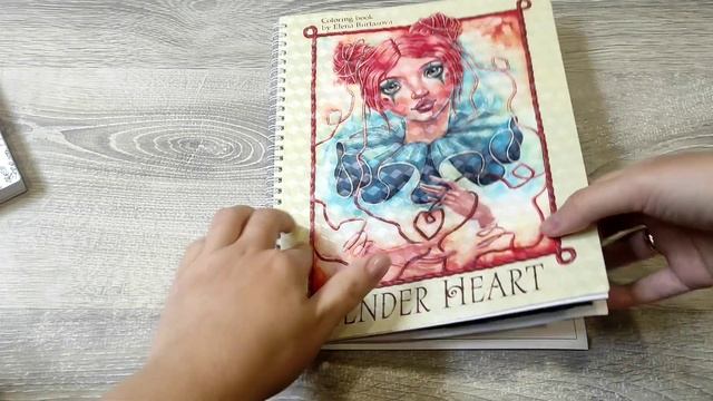 Начинаю новые раскраски ! Tender heart и Boules de poils смотреть онлайн