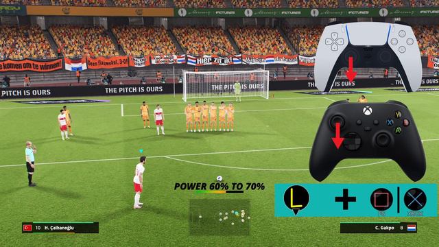 eFootball 2024 - Curve Free Kick Tutorial - Playstation & Xbox смотреть онлайн