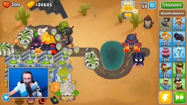 Bloons TD 6 - SECRET Dark TRUE Sun God Temple - Avatar of the Vengeful Monkey | JeromeASF смотреть онлайн