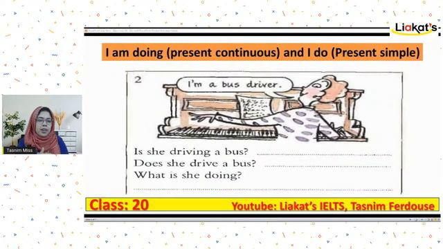 Basic Class: 20 (Present Simple & Present Contunuous Tense) смотреть онлайн