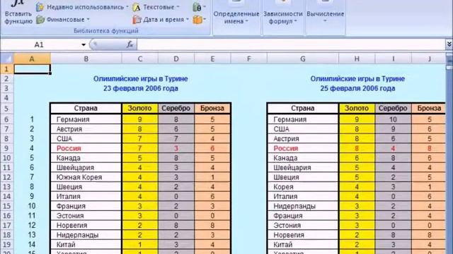 полный курс Excel 2007 часть 02 смотреть онлайн