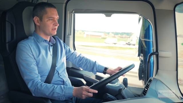 Ford Trucks F-MAX 500 - Test drive (english subtitles) смотреть онлайн