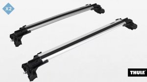 Инструкция по установке багажной системы Thule Edge Flush Rail 7206