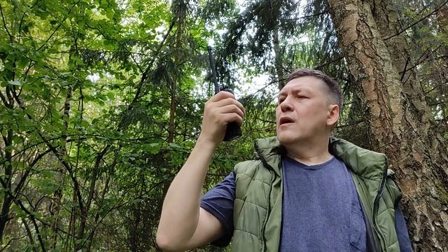 Большой летний тест работы раций в плотном мокром лесу. Аналоговые и цифровые cb, vhf и uhf рации смотреть онлайн