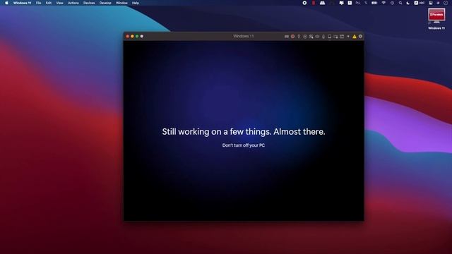 Installing Windows 11 On Intel MacBook Pro | Interface & Workspace Quick View