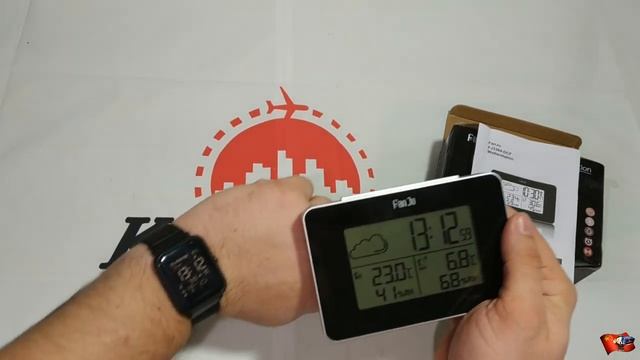 Обзор увлажнителя от Alfawise и Метеостанции FanJu FJ3364 смотреть онлайн