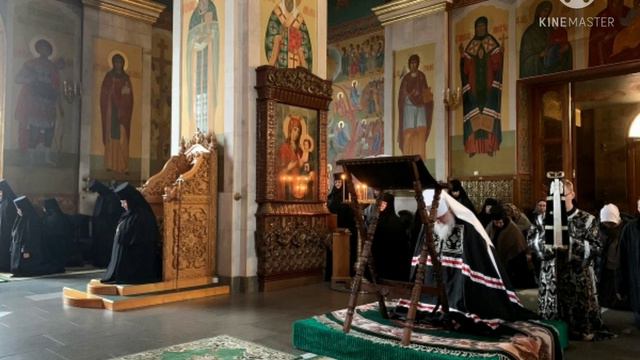 В четверг первой седмицы поста митрополит Арсений совершил чтение Великого покаянного канона смотреть онлайн