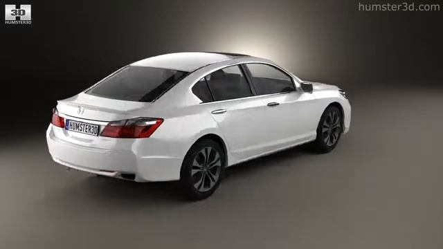 Honda Accord (CN) 2013 by 3D model store Humster3D.com смотреть онлайн