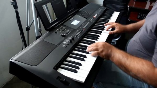 Yamaha PSR EW410 VÍDEO TESTE - Video test Keyboard Yamaha PSR EW410