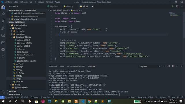 Django Login con Template смотреть онлайн