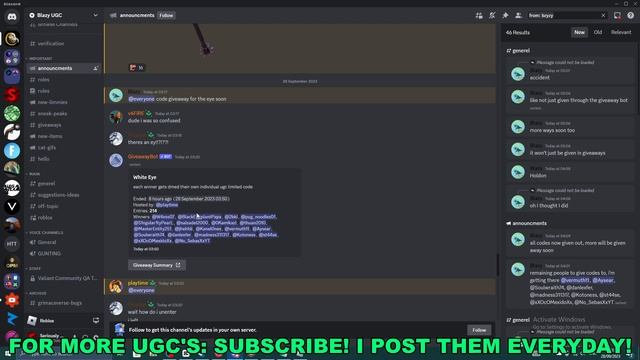 How To Get White Eye in UGC Limited Codes (ROBLOX FREE LIMITED UGC ITEMS) смотреть онлайн