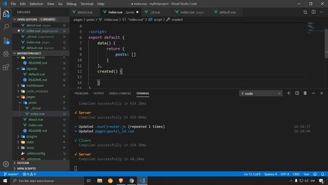 Nuxtjs | SSR Framework de Vuejs смотреть онлайн
