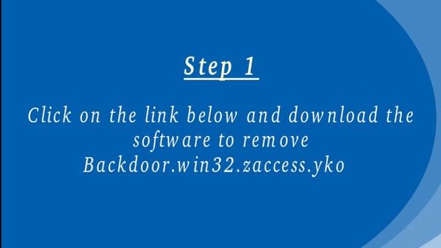 Backdoor.win32.zaccess.yko: Uninstall Backdoor.win32.zaccess.yko смотреть онлайн