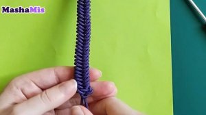 Браслет из паракорда своими руками/ Змея