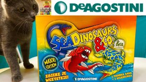 БОЛЬШАЯ КОРОБКА МОРСКИХ ДИНОЗАВРОВ ОТ ДЕАГОСТИНИ !