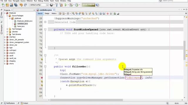 How to get data from database to jcombobox in java swing NetBeans смотреть онлайн