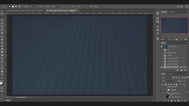 Разбор проекта — создание заставки в стилистике Broadcast Design.