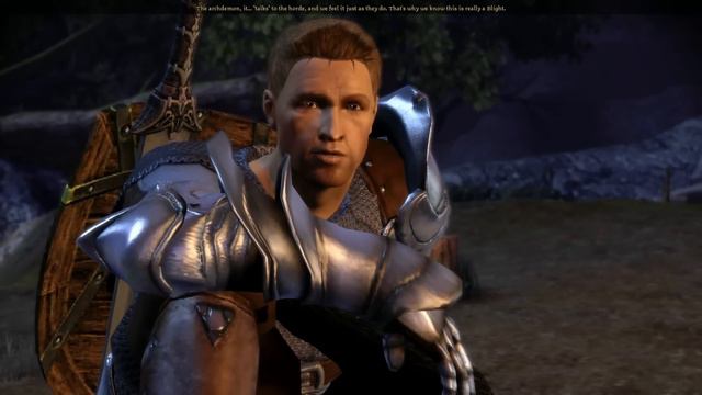 Dragon Age: Origins Alistair Romance part 10: About first archdemon dream смотреть онлайн
