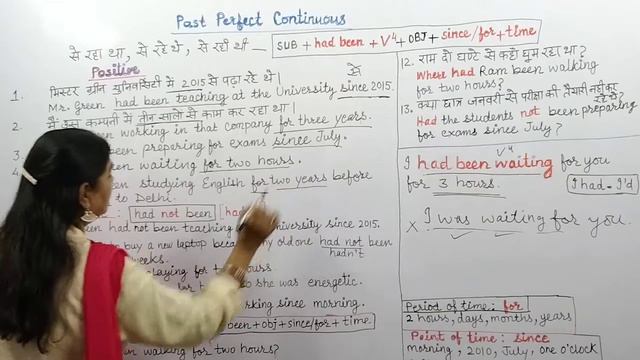 English Grammar|Past Perfect Continuous Tense|Use of Had been|Clear Concept by Rukhshan Khan смотреть онлайн