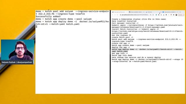Canary Deployments made easy using Ketch смотреть онлайн