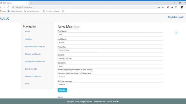 OLX Clone Project in PHP смотреть онлайн
