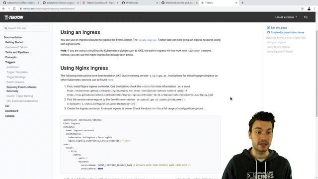 8. Tekton Triggers & GitHub WebHooks - CI/CD with Tekton & ArgoCD смотреть онлайн