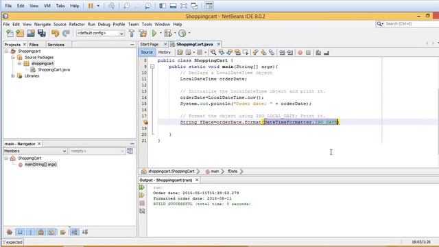 Java SE 8 Fundamentals: Using a LocalDateTime Object смотреть онлайн