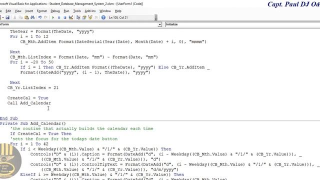 How to Create Student Database Management System in Excel Using VBA - Part 2 of 3 смотреть онлайн