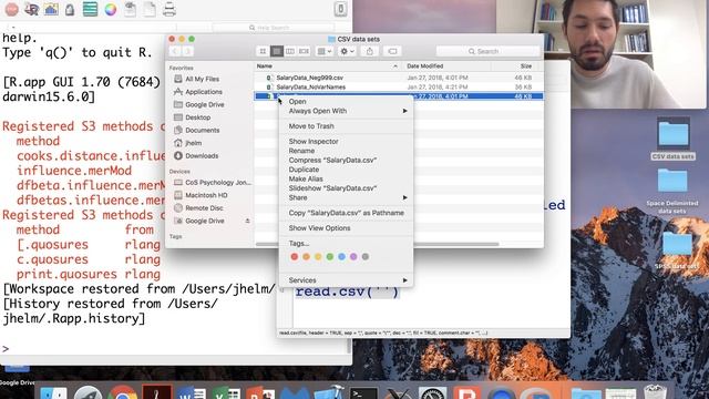 Reading CSV files into R Part I смотреть онлайн