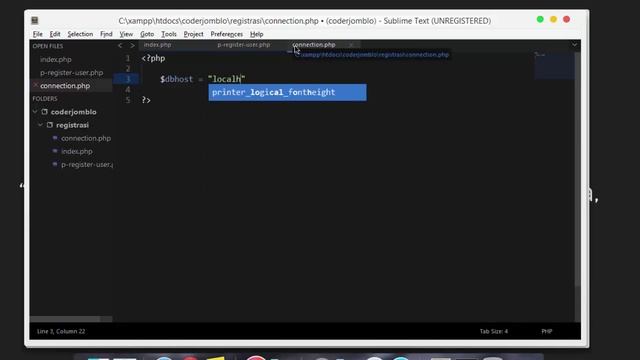 How to create register form in PHP and MySQLi Tutorial смотреть онлайн