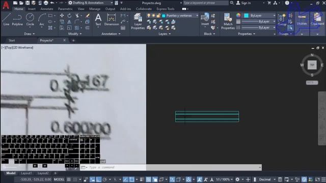 8.-Fachada y Niveles (AutoCAD) смотреть онлайн