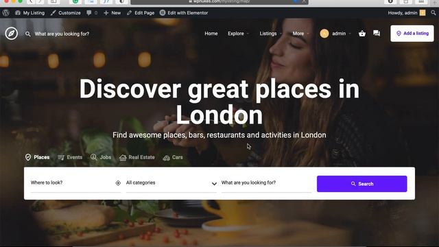 Free Openstreet map for MyListing Theme смотреть онлайн