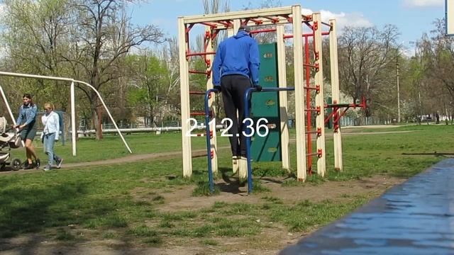 Вызов 100 отжиманий на брусьях за 3, 51мин
