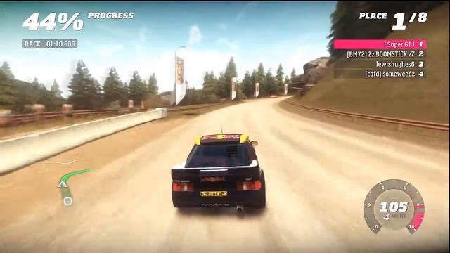Forza Horizon: Pure Skill Top Times - Ford RS200 - 2:22.85 смотреть онлайн