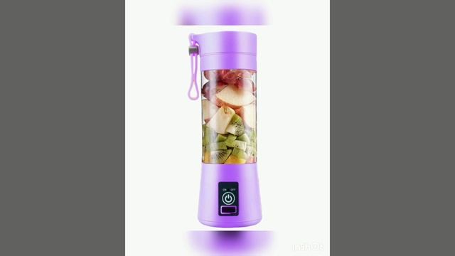 6 Blades Portable Blender Electric Blender USB смотреть онлайн