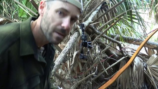 Traditional Bow Hunting Hogs On An Island
