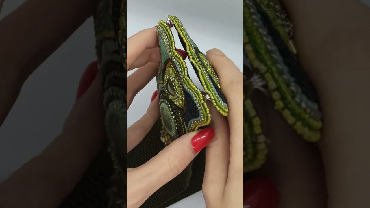 Пояс резинка женский вышитый широкий хаки зеленый смотреть онлайн