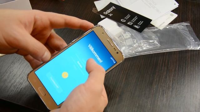 Распаковка Samsung Galaxy J5 Куплен в rozetka com смотреть онлайн