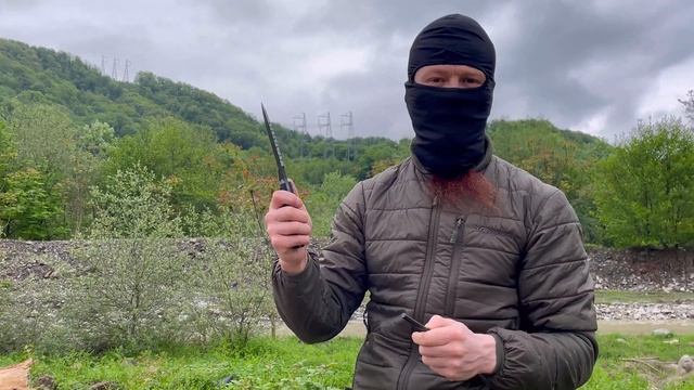 Добываем огонь без спичек и зажигалок. Практическое применения огнива с ножом 