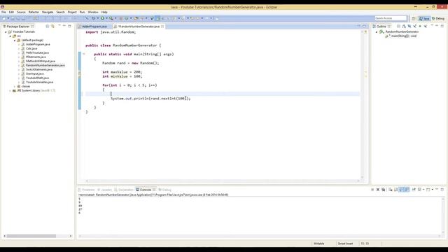 Java Programing Episode 9 (Random Number Generator) (Beginner) смотреть онлайн