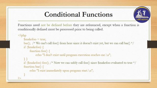 2.2 PHP - Functions-Part 2 смотреть онлайн