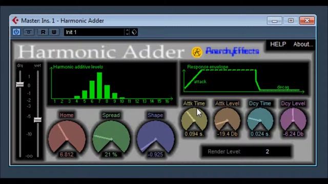 Harmonic Adder By Anarchy Sound Software