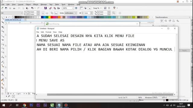 Cara Merubah Versi Corel X7 ke Corel X3 смотреть онлайн